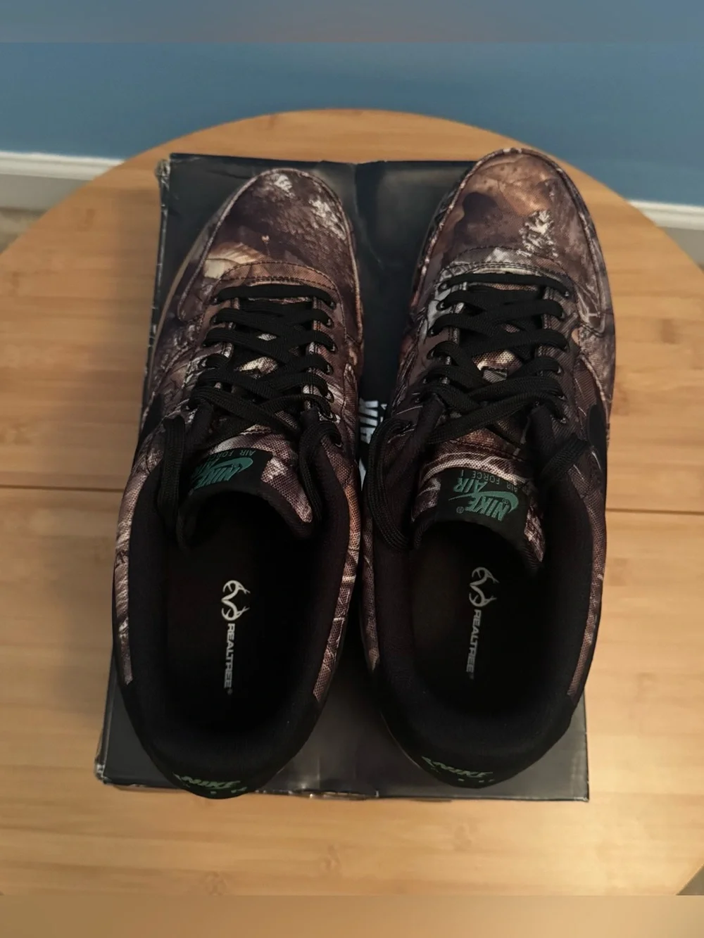 Nike Air Force 1 Low Realtree Camo Shoes - Men’s Size 13 - AO2441 001 - *RARE*